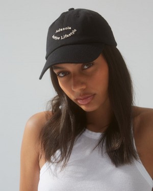 Adanola Active Lifestyle Cap Schwarz Beige | SN-ADA56701