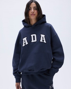 Adanola Oversized Hoodie Blau | SN-ADA56526