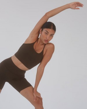 Adanola Tank Bra Braun | SN-ADA56556