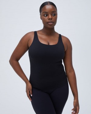 Adanola Ultimate Longline Tank Top Schwarz | SN-ADA56471