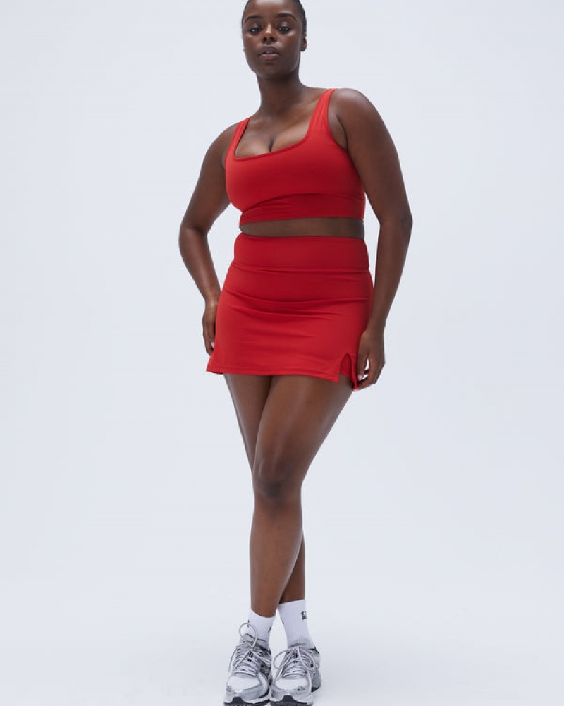 Adanola A-line Mini Skirt Rot | SN-ADA56587