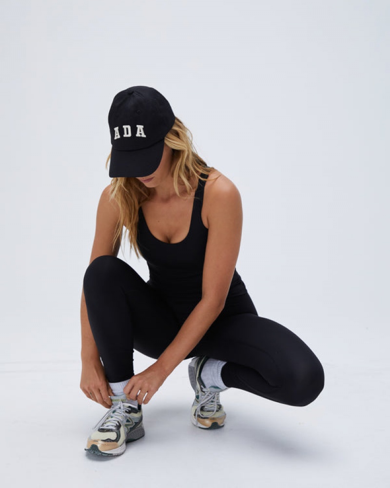 Adanola Cap Schwarz Weiß | SN-ADA56704