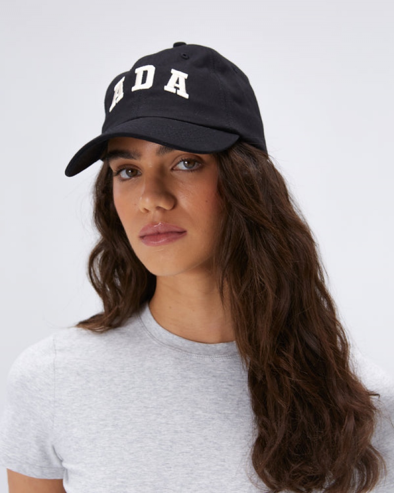 Adanola Cap Schwarz Weiß | SN-ADA56704