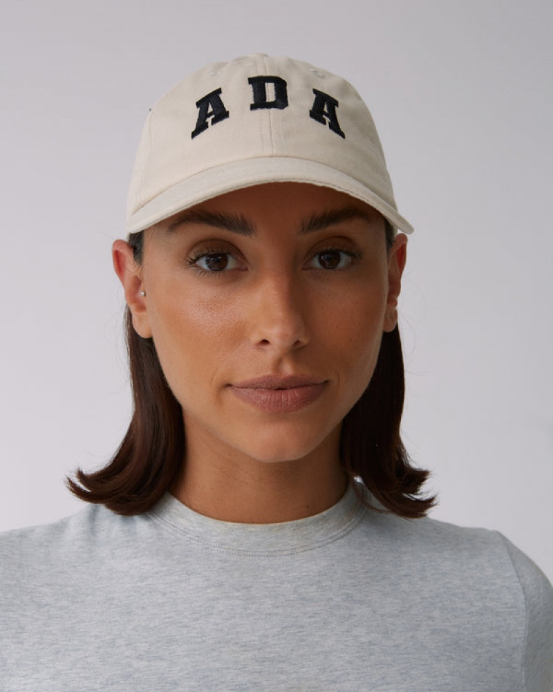 Adanola Cap Weiß Schwarz | SN-ADA56705