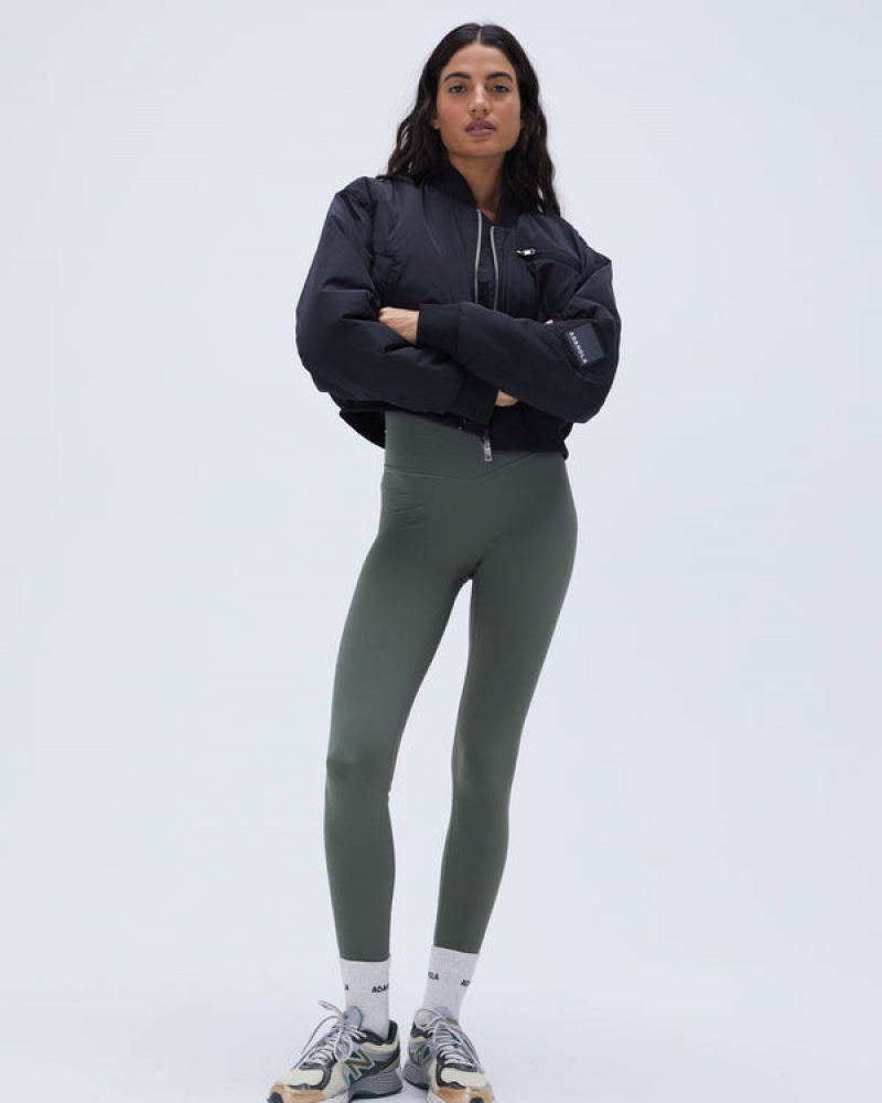 Adanola Crop Bomber Jacket Schwarz | SN-ADA56666