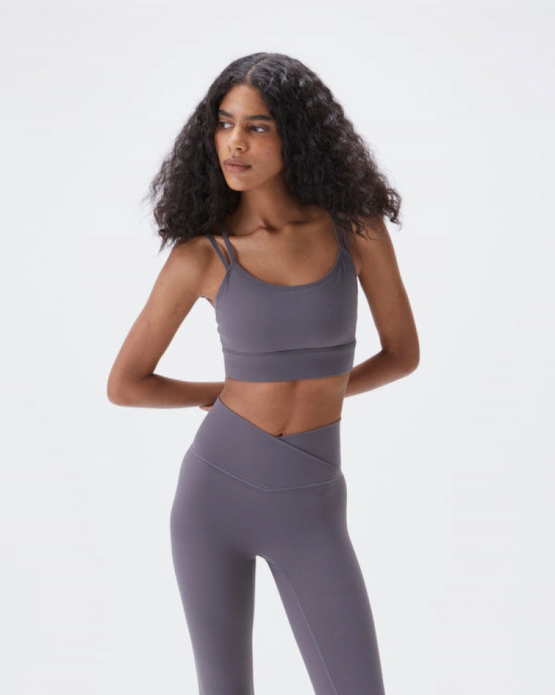 Adanola Double Riemen Bra Dunkelgrau | SN-ADA56558