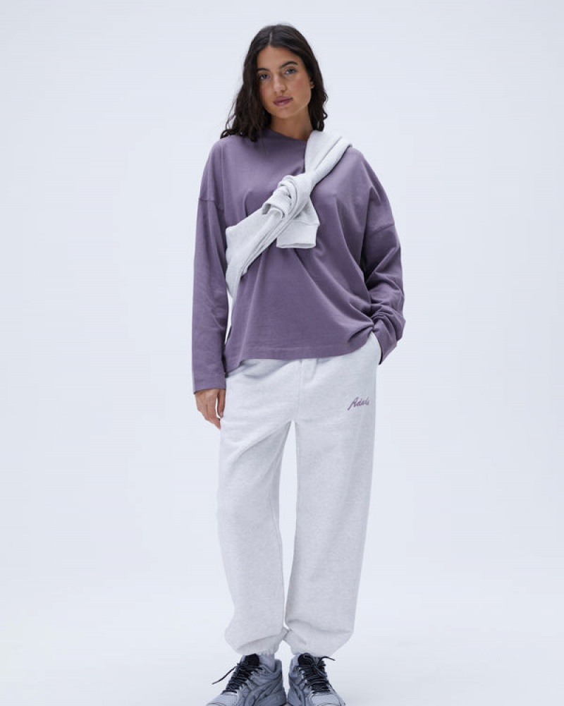 Adanola Freehand Sweatpants Hellgrau | SN-ADA56540