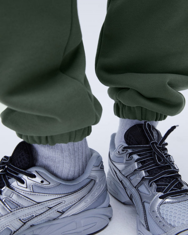 Adanola Freehand Sweatpants Khaki Grün | SN-ADA56541