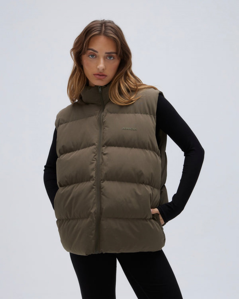 Adanola Gepolstert Gilet Grün | SN-ADA56668