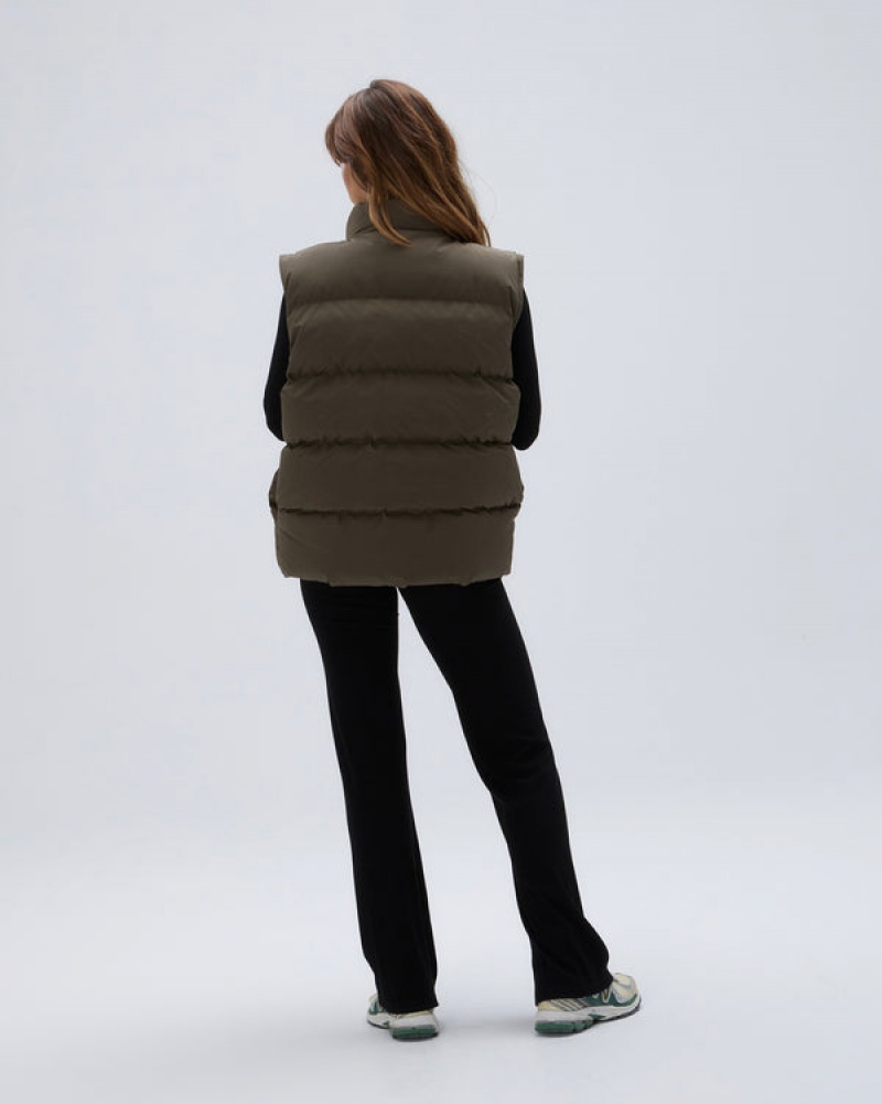 Adanola Gepolstert Gilet Grün | SN-ADA56668