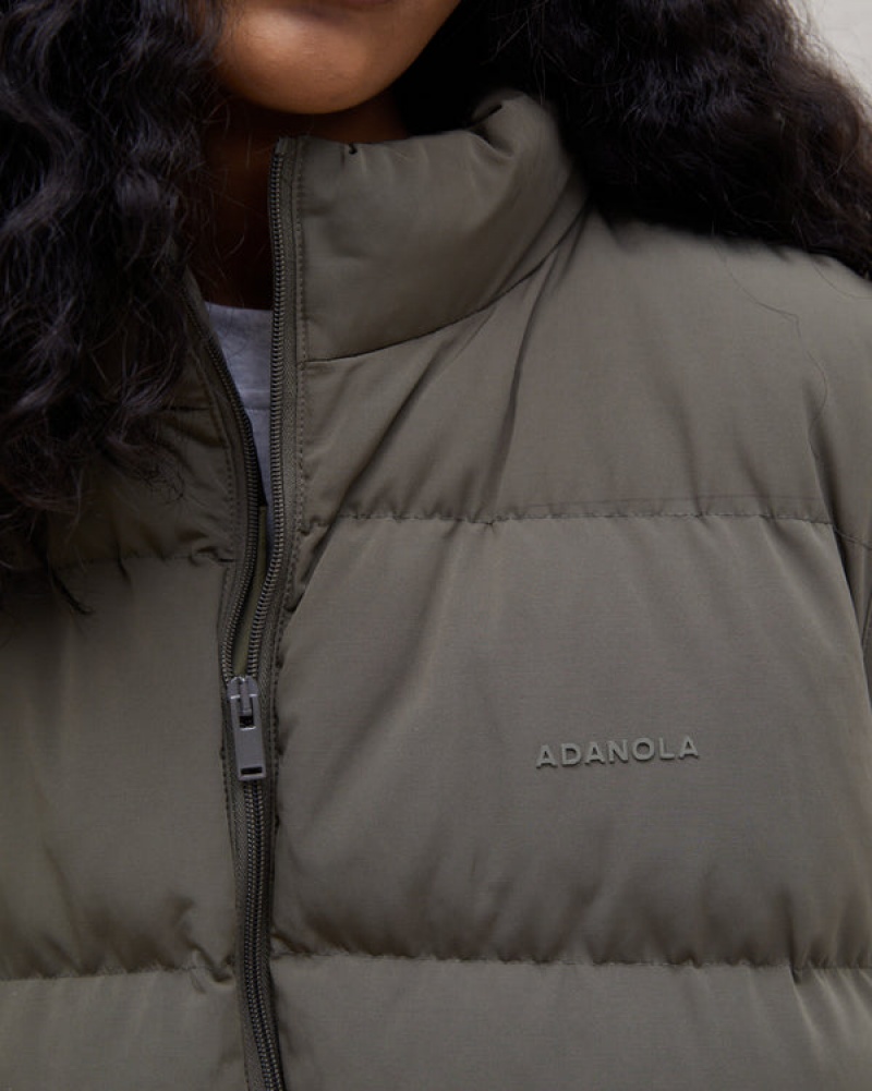 Adanola Gepolstert Gilet Grün | SN-ADA56668
