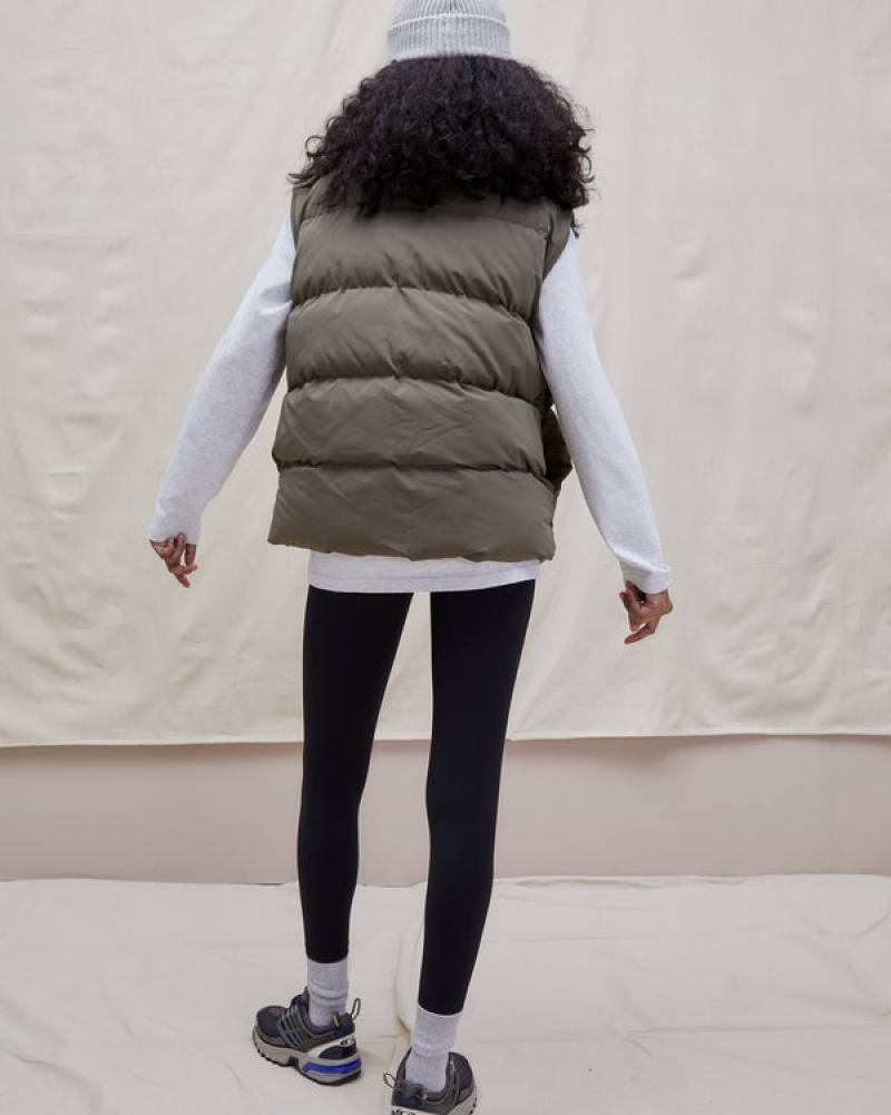 Adanola Gepolstert Gilet Grün | SN-ADA56668