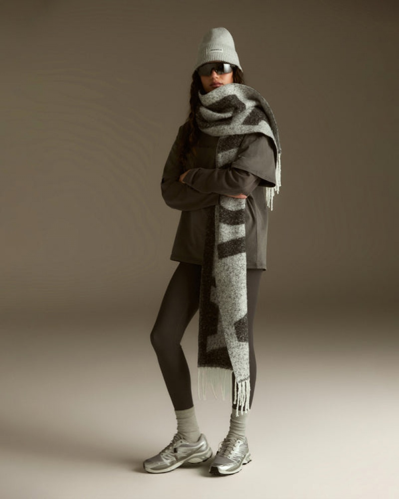 Adanola Knit Scarf Grau | SN-ADA56708