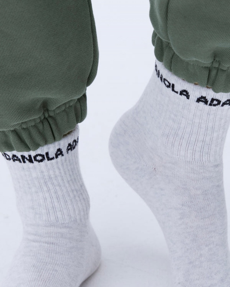 Adanola Mid-length Socks Grau | SN-ADA56690