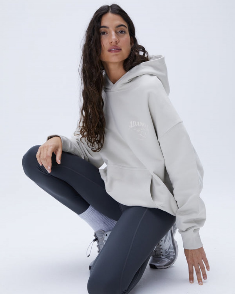 Adanola Outdoors Oversized Hoodie Grau | SN-ADA56524