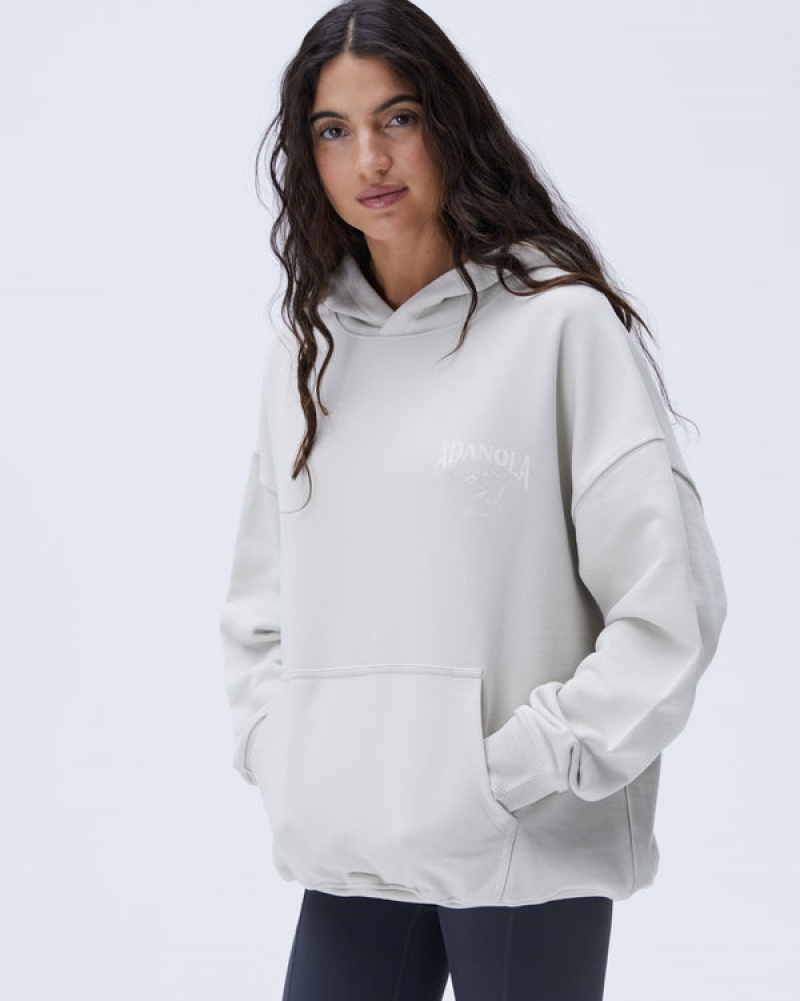 Adanola Outdoors Oversized Hoodie Grau | SN-ADA56524