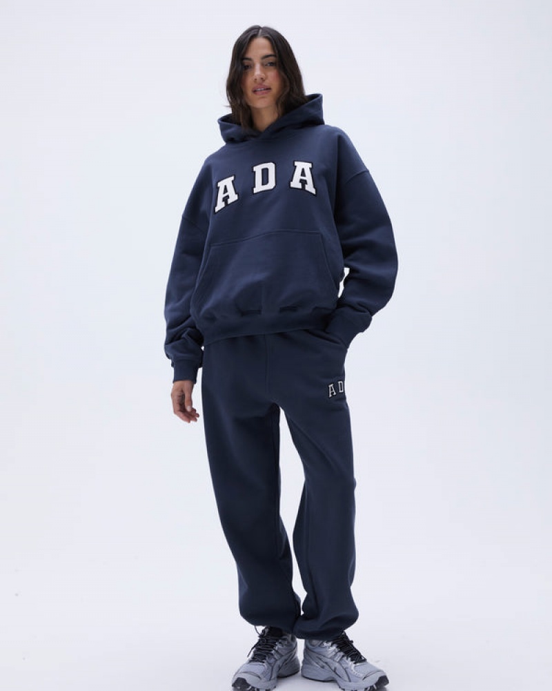Adanola Oversized Hoodie Blau | SN-ADA56526