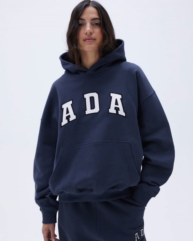 Adanola Oversized Hoodie Blau | SN-ADA56526