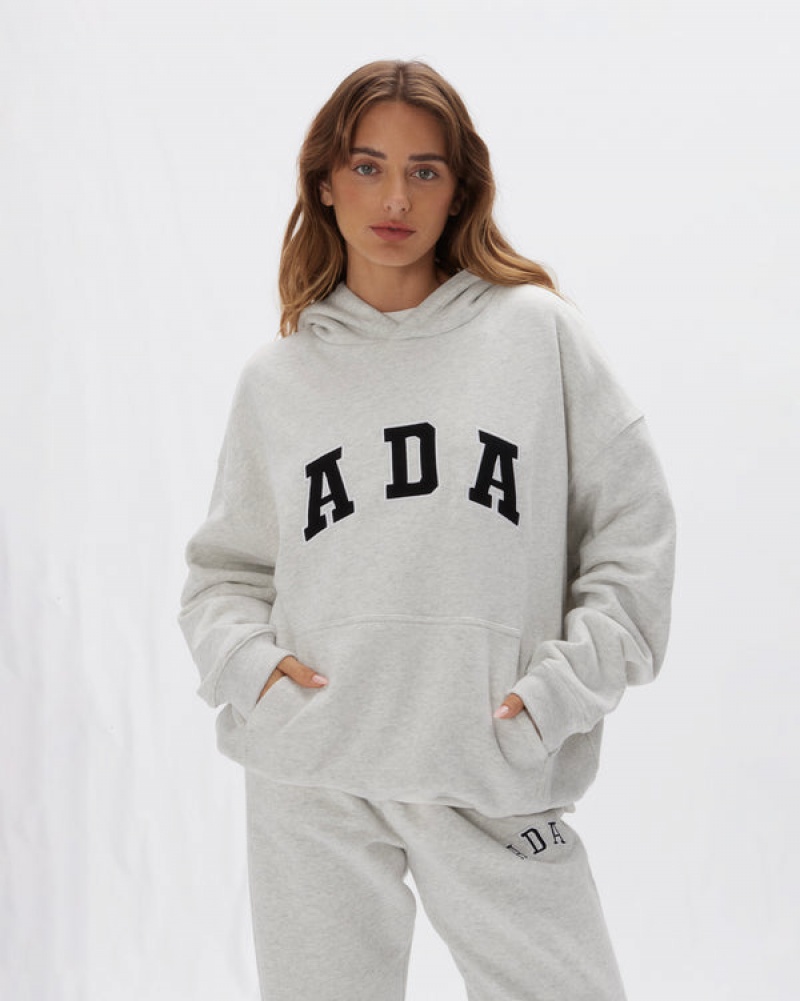 Adanola Oversized Hoodie Hellgrau | SN-ADA56527