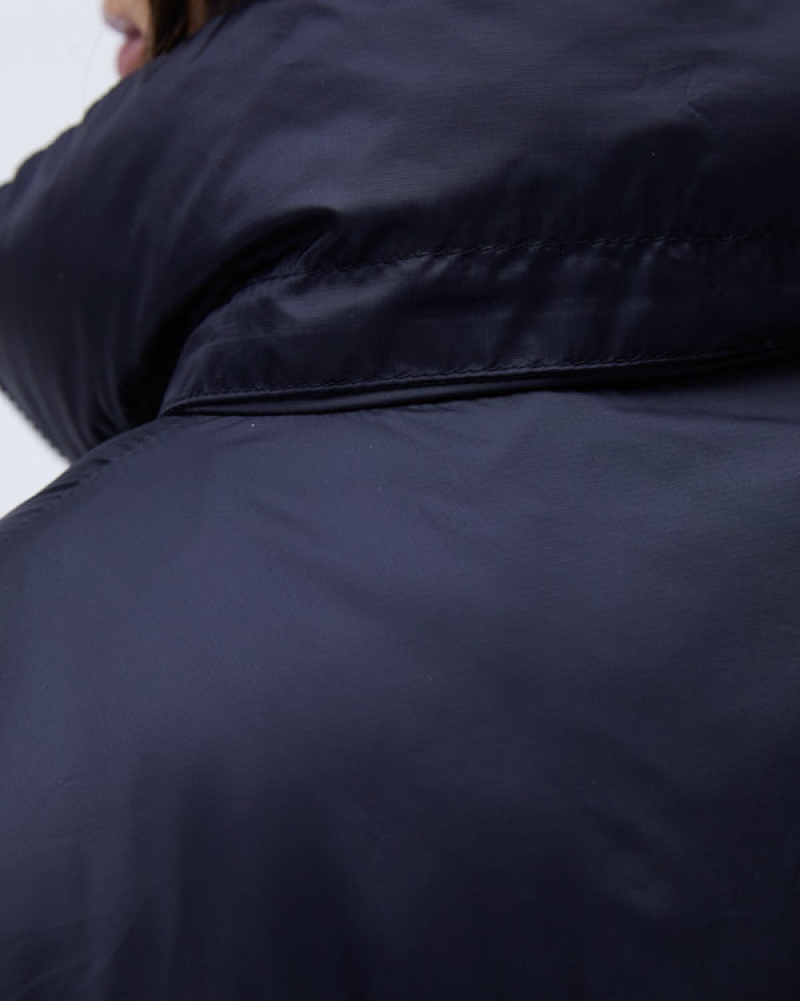 Adanola Oversized Puffer Jacket Schwarz | SN-ADA56670