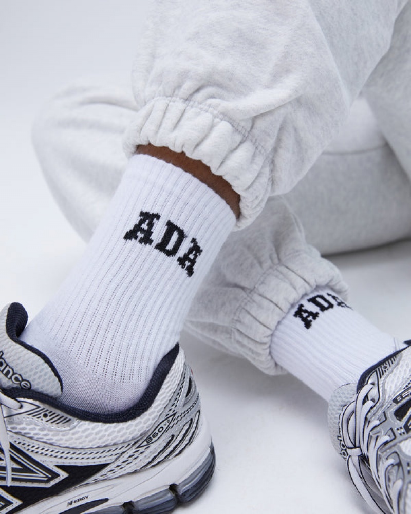 Adanola Socks Weiß Schwarz | SN-ADA56689