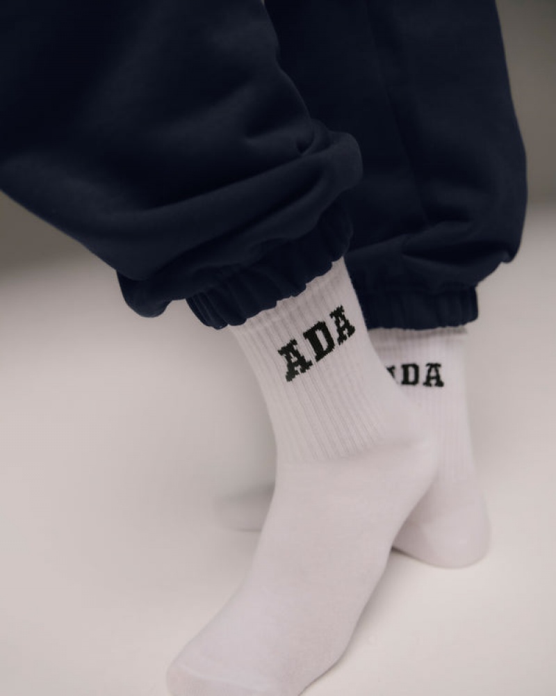 Adanola Socks Weiß Schwarz | SN-ADA56689