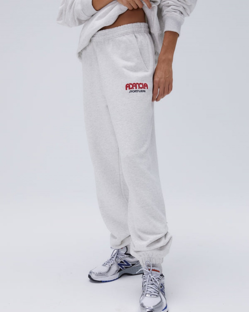 Adanola Sportswear Sweatpants Hellgrau | SN-ADA56537
