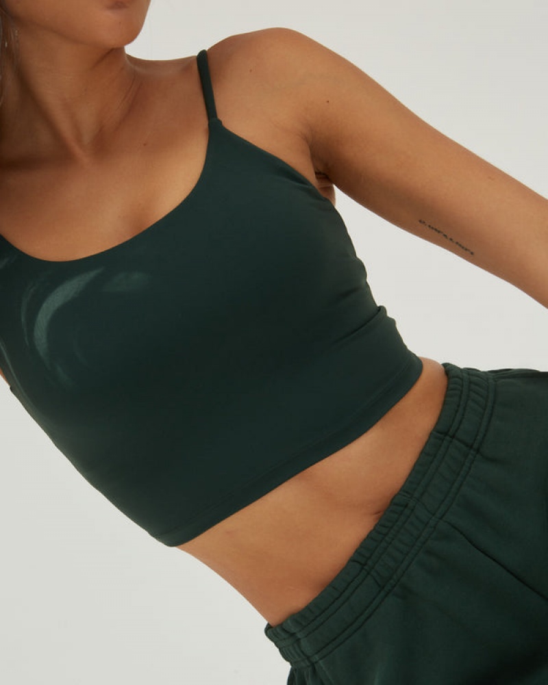 Adanola Tank Bra Tiefesgrün | SN-ADA56555