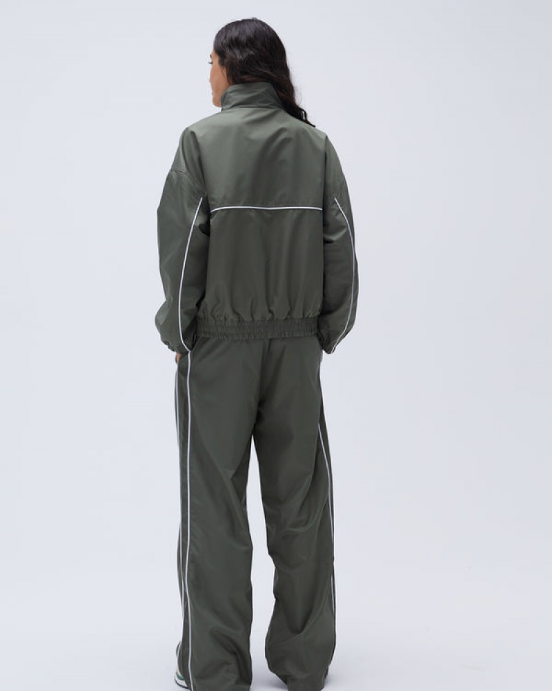 Adanola Track Jacket Khaki Grün | SN-ADA56669