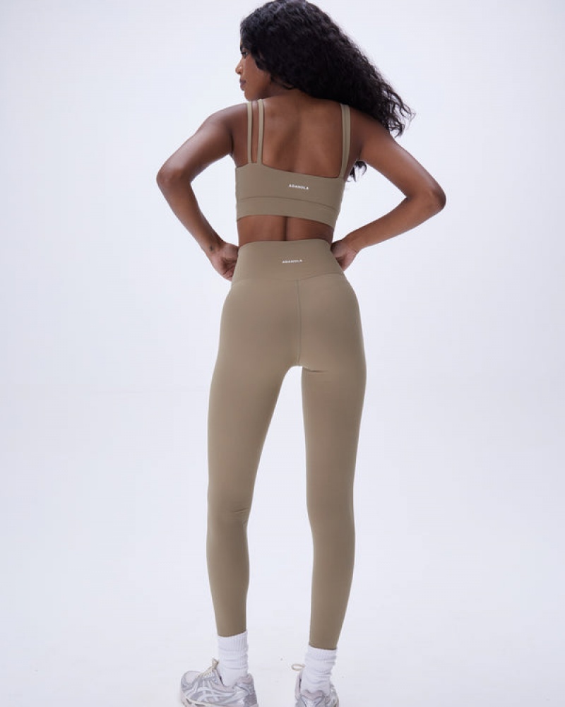 Adanola Ultimate Asymmetric Double Riemen Bra Tiefesbraun | SN-ADA56549