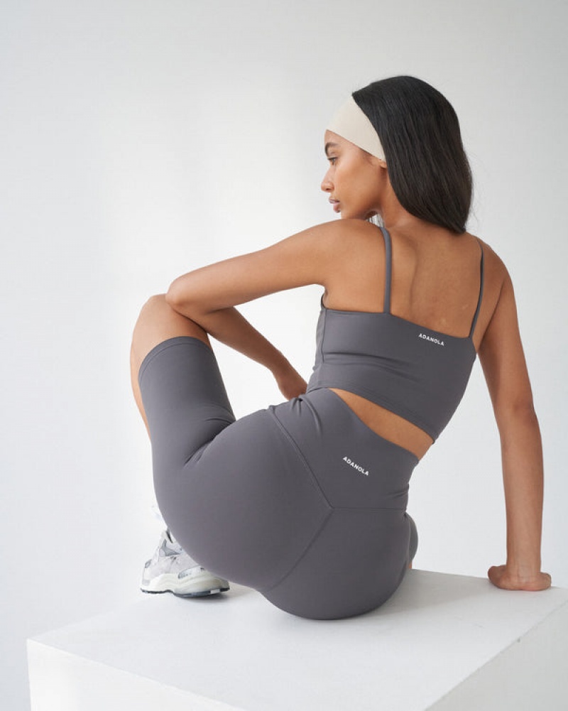 Adanola Ultimate Bike Shorts Dunkelgrau | SN-ADA56589