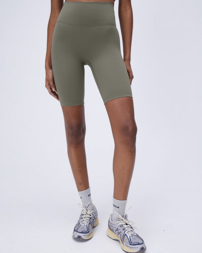 Adanola Ultimate Bike Shorts Olivgrün Grün | SN-ADA56594