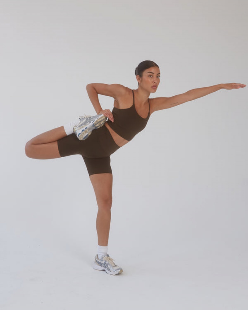 Adanola Ultimate Crop Shorts Braun | SN-ADA56602