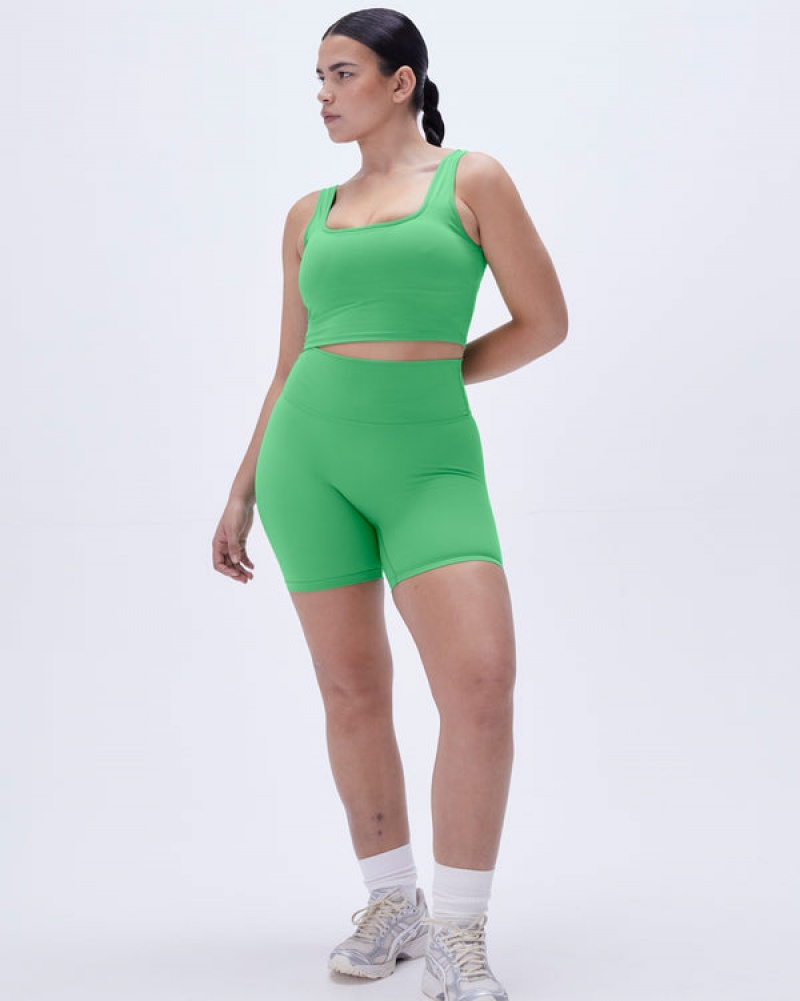 Adanola Ultimate Crop Shorts Grün | SN-ADA56600