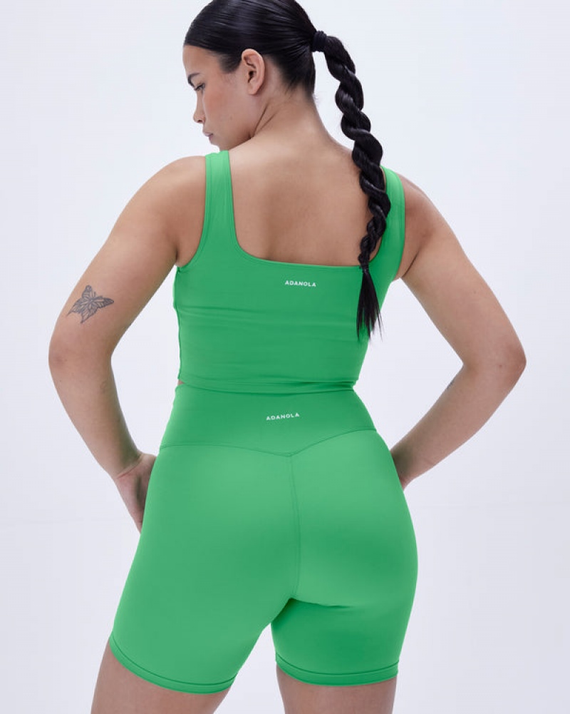 Adanola Ultimate Crop Shorts Grün | SN-ADA56600