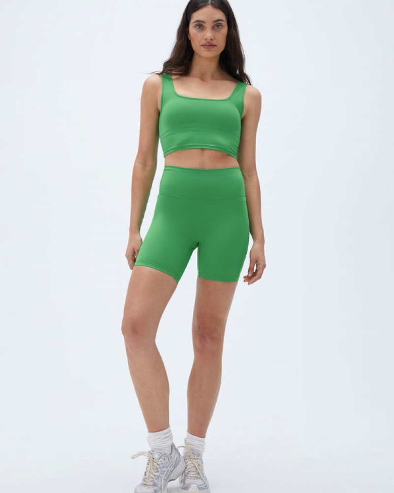 Adanola Ultimate Crop Shorts Grün | SN-ADA56600