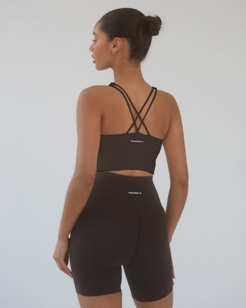 Adanola Ultimate Crop Shorts Kaffee | SN-ADA56616