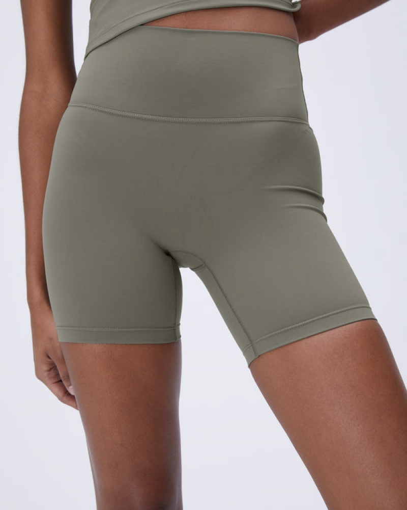 Adanola Ultimate Crop Shorts Olivgrün Grün | SN-ADA56617