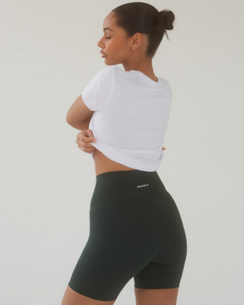 Adanola Ultimate Crop Shorts Tiefesgrün | SN-ADA56611