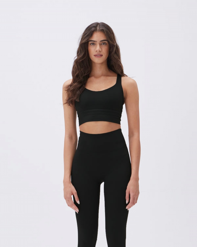 Adanola Ultimate Cross Back Bra Schwarz | SN-ADA56569