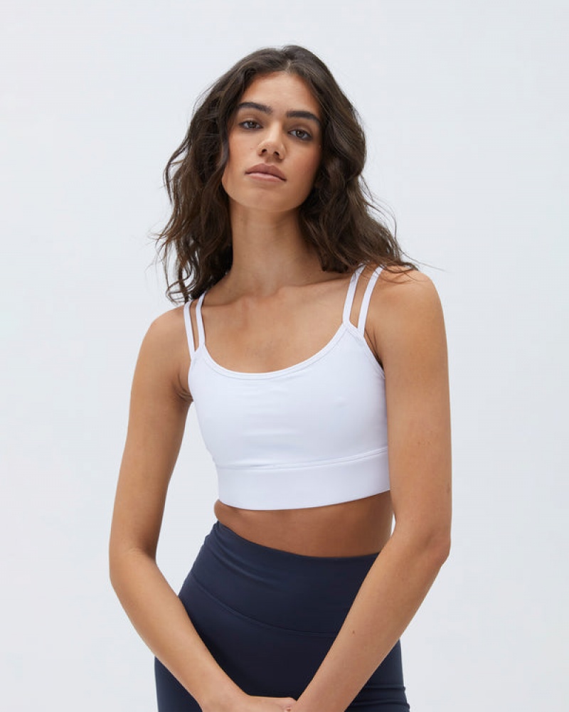 Adanola Ultimate Double Riemen Bra Weiß | SN-ADA56560