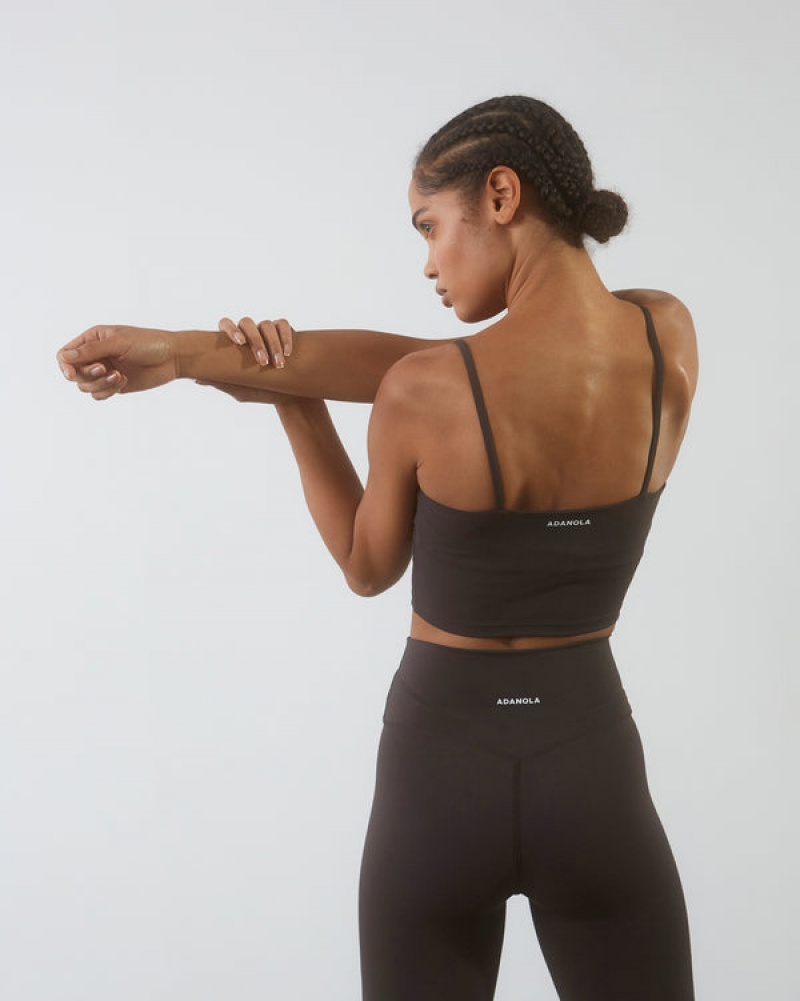 Adanola Ultimate Leggings Kaffee | SN-ADA56440