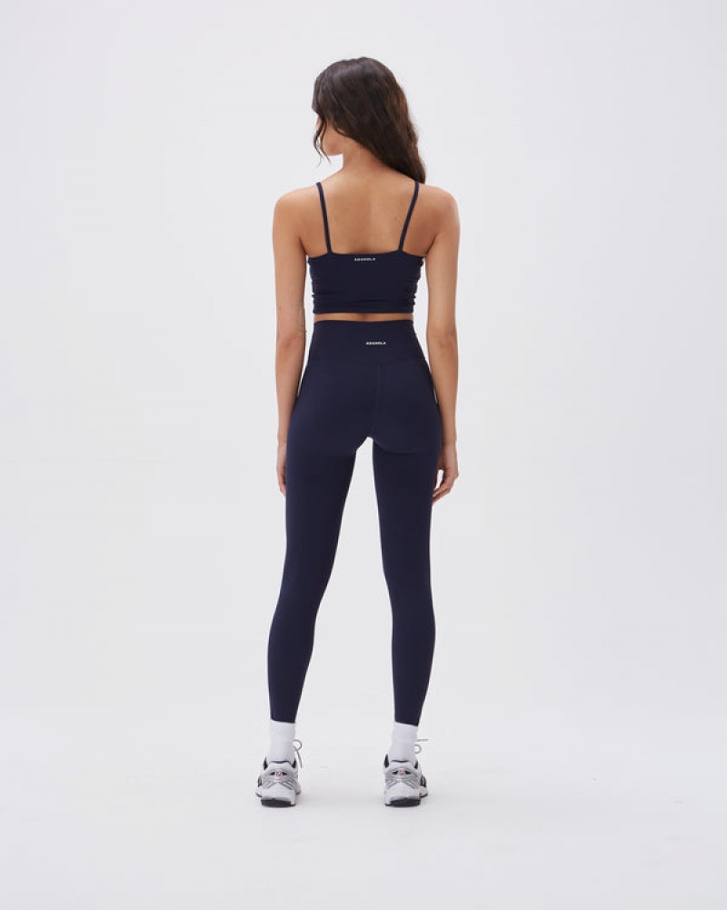 Adanola Ultimate Leggings Navy Blau | SN-ADA56443
