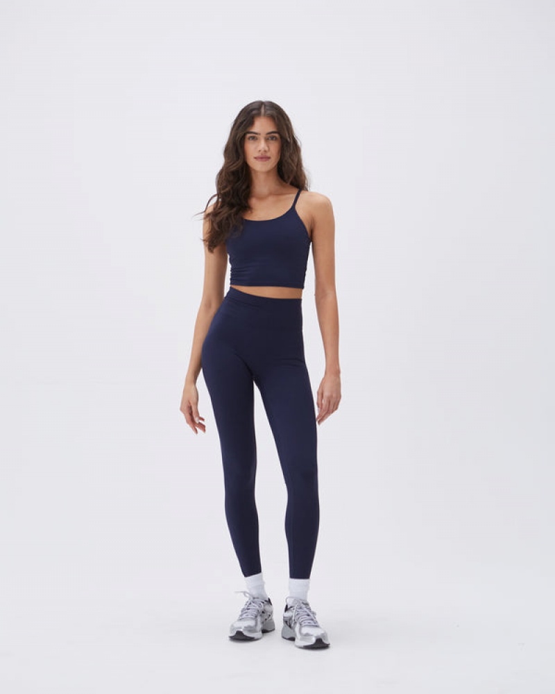 Adanola Ultimate Leggings Navy Blau | SN-ADA56443