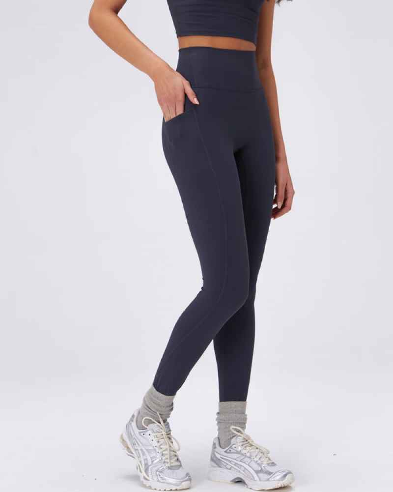 Adanola Ultimate Pocket Leggings Blau | SN-ADA56435