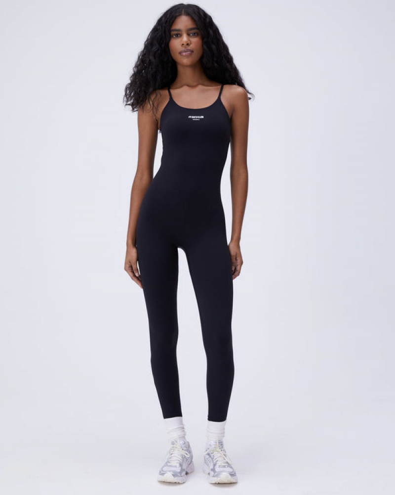 Adanola Ultimate Riemchen Full Length Unitard Schwarz | SN-ADA56640