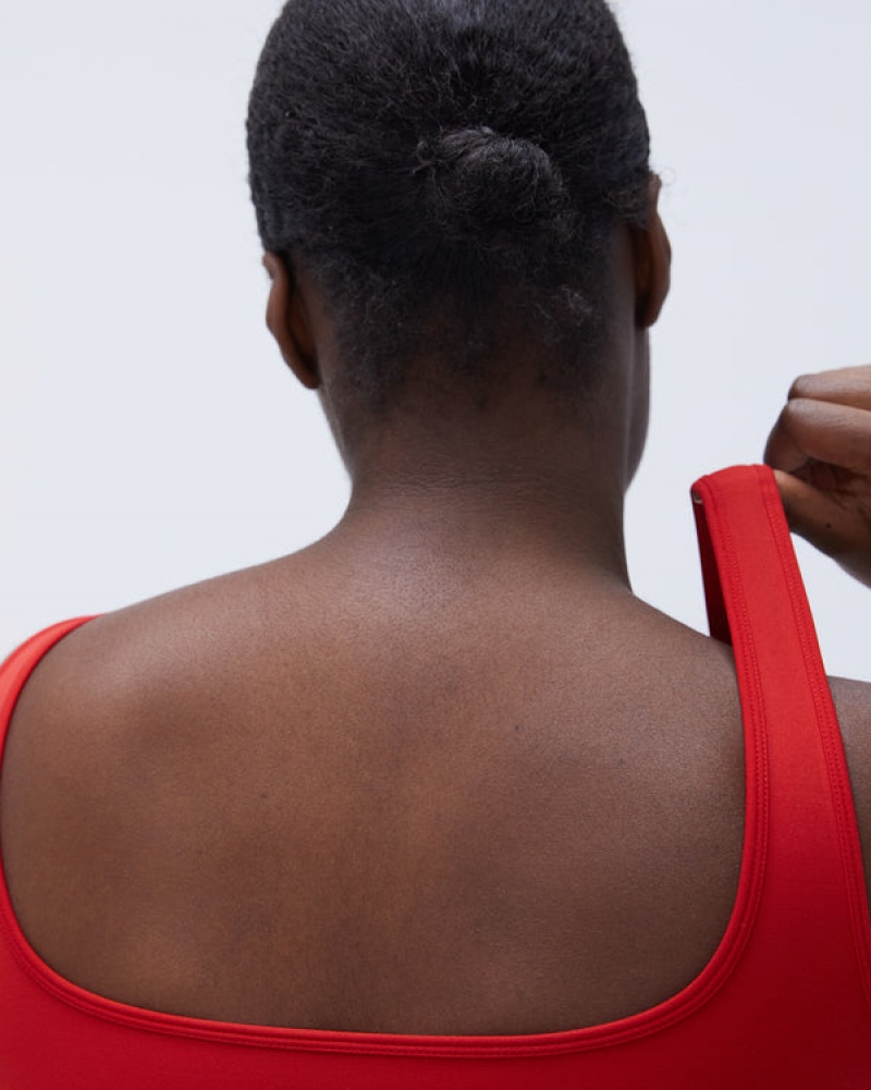 Adanola Ultimate Square Neck Bra Rot | SN-ADA56545