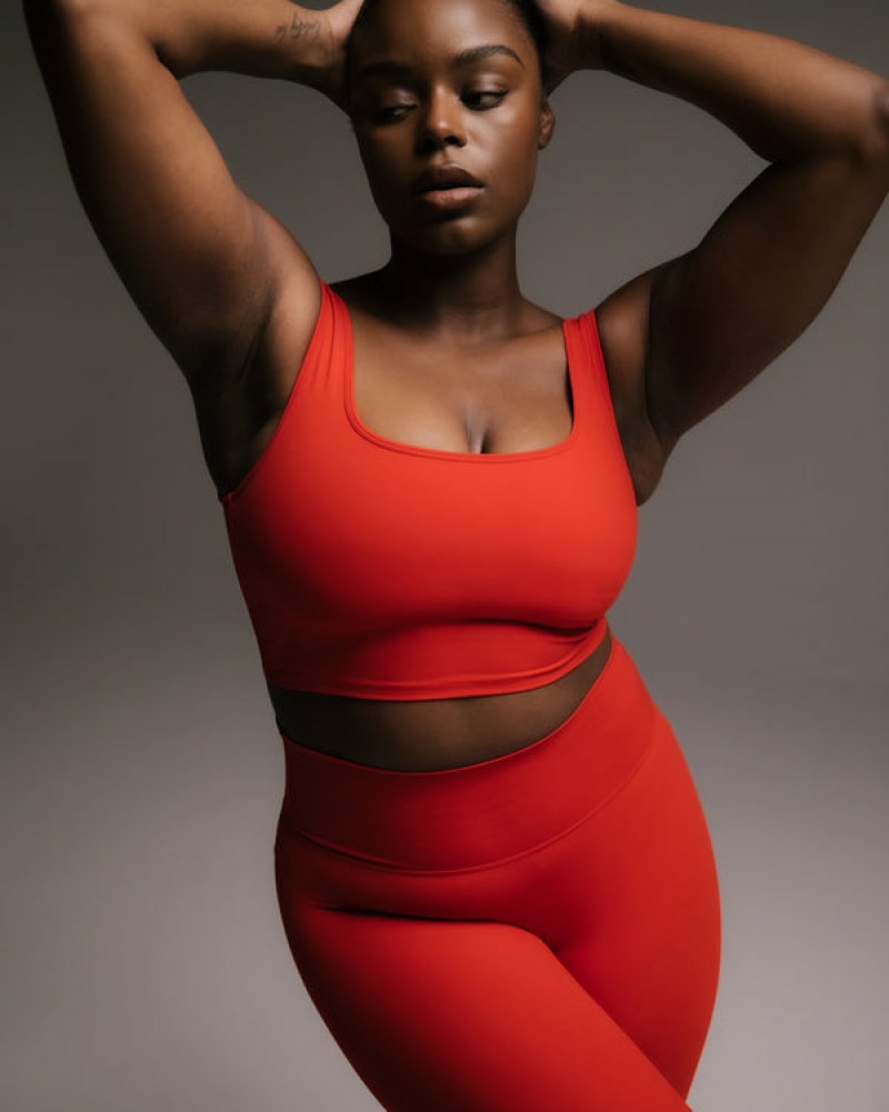 Adanola Ultimate Square Neck Bra Rot | SN-ADA56545