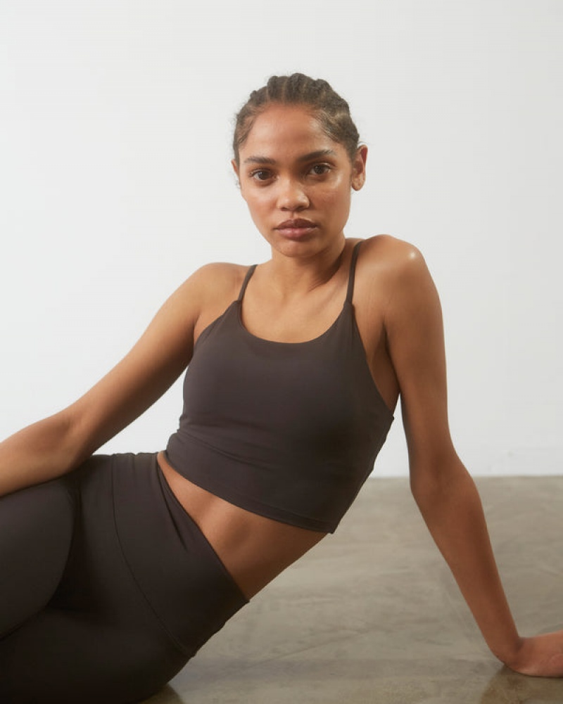 Adanola Ultimate Tank Bra Kaffee | SN-ADA56580