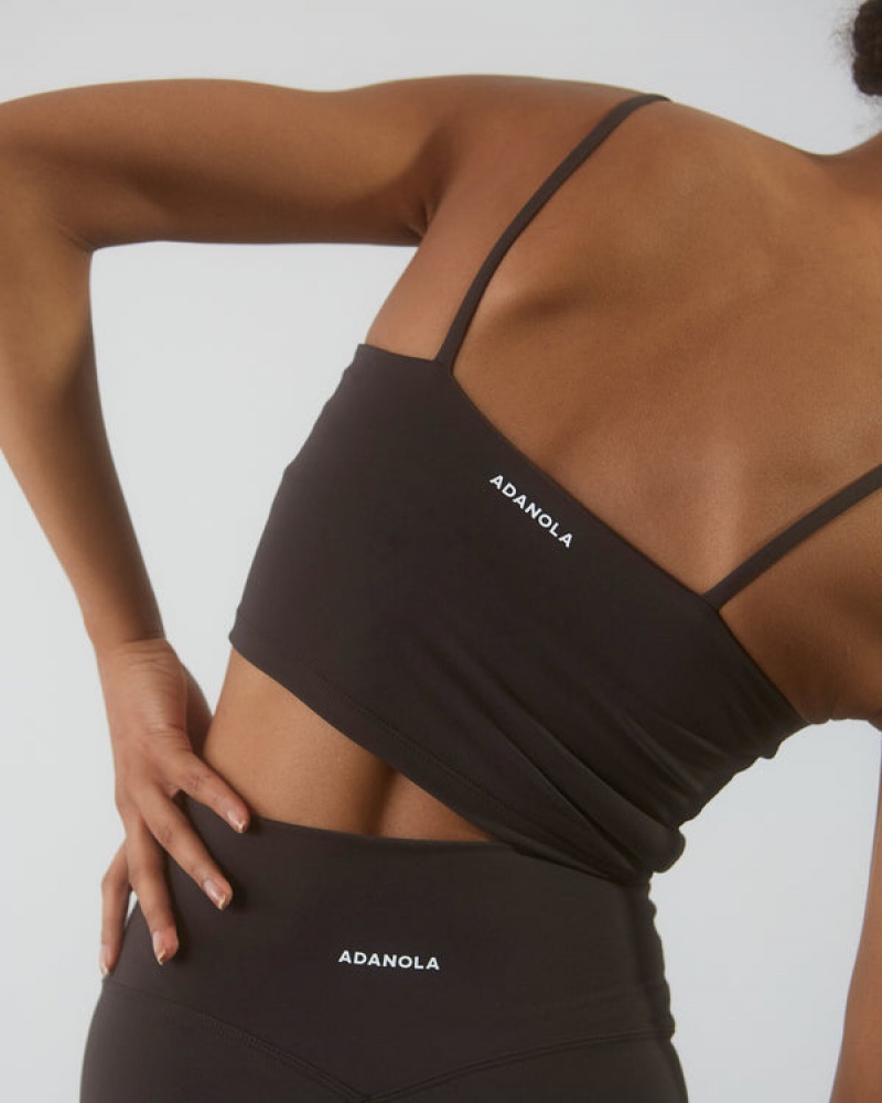 Adanola Ultimate Tank Bra Kaffee | SN-ADA56580